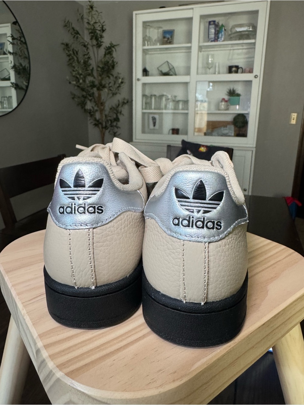 Adidas Superstar 2 Cream Chrome Black Size 7 - Picture 4 of 9